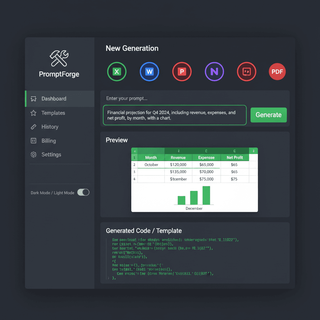 App Dashboard Preview